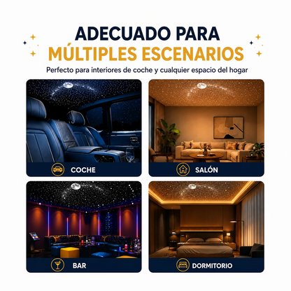 Lampara proyector cielo estrellado | Descansa con la mejor vista al espacio exterior.
